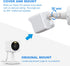 Wall Mount for Wyze Cam OG & Wyze Cam OG Telephoto, Weatherproof Protective Cover and 360 Degree Adjustable Wall Mount Bracket for Wyze Indoor Out...